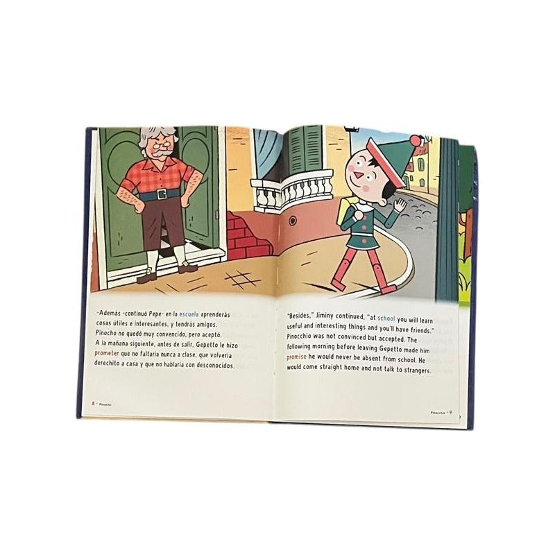 Pinocho Pinocchio (tapa Dura Bilingue)