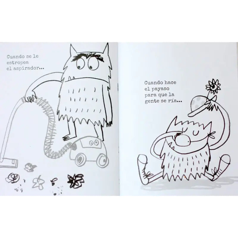 El Monstruo De Colores Cuaderno Para Colorear / Annallenas