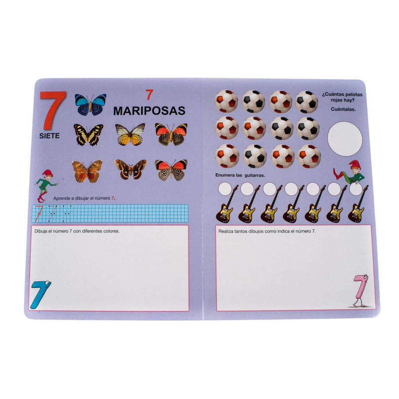 Mi Libro Pizarra Magica Números Y Sumas (t. Dura) / Lexus