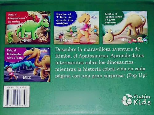 Kimba El Apatosaurus De Gran Corazón (pop Up Tapa Dura)