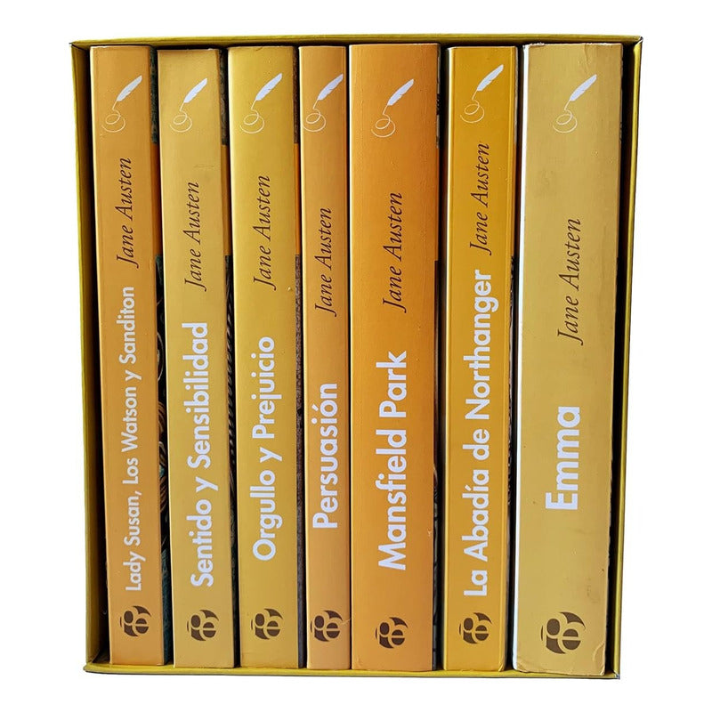 Pack Obras Completas (7 Tomos) / Jane Austen
