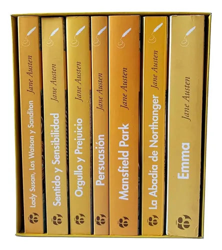 Pack Obras Completas (7 Tomos) / Jane Austen