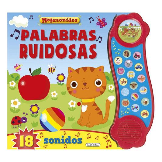 Primeras Palabras Ruidosas 18 Sonidos Divertidos (tapa Dura)