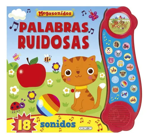Primeras Palabras Ruidosas 18 Sonidos Divertidos (tapa Dura)