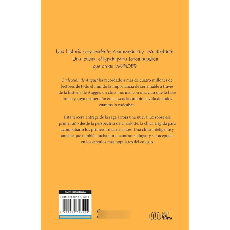 Wonder Charlotte Tiene La Palabra / R.j. Palacio