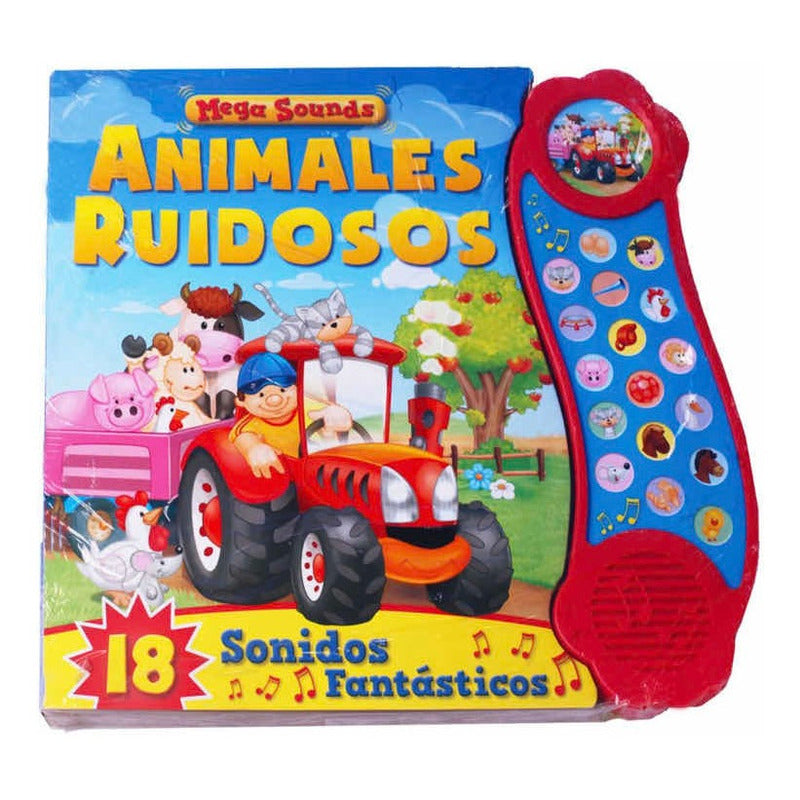 Animales Ruidosos 18 Sonidos Divertidos (tapa Dura)
