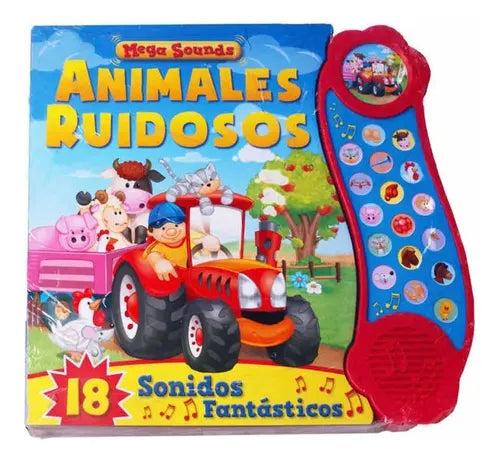 Animales Ruidosos 18 Sonidos Divertidos (tapa Dura)