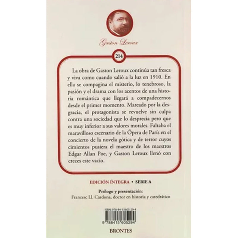 El Fantasma De La Opera / Gaston Leroux