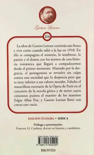 El Fantasma De La Opera / Gaston Leroux