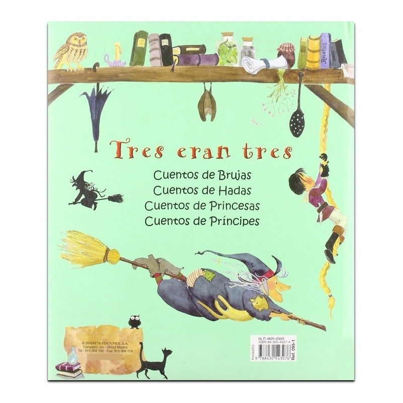 Cuentos De Brujas (tres Eran Tres) / Susaeta