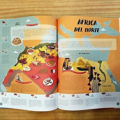 Atlas De La Cocina (tapa Dura) / Vv Kids