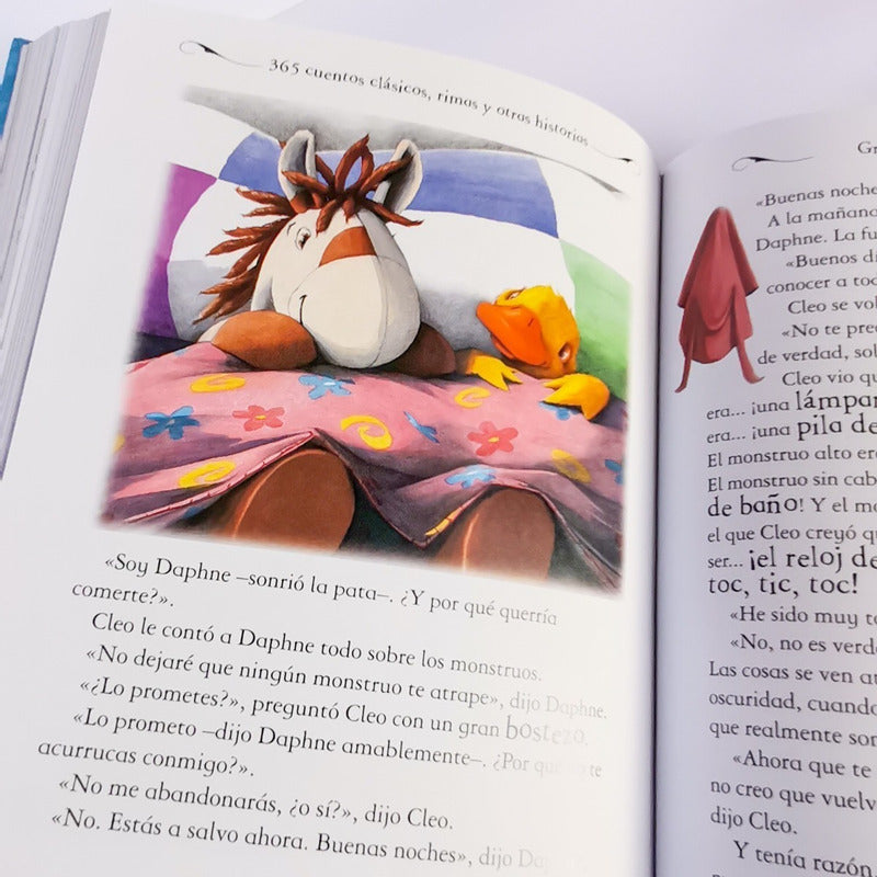 365 Cuentos Clasicos, Rimas Y Otras Historias  (tapa Dura)