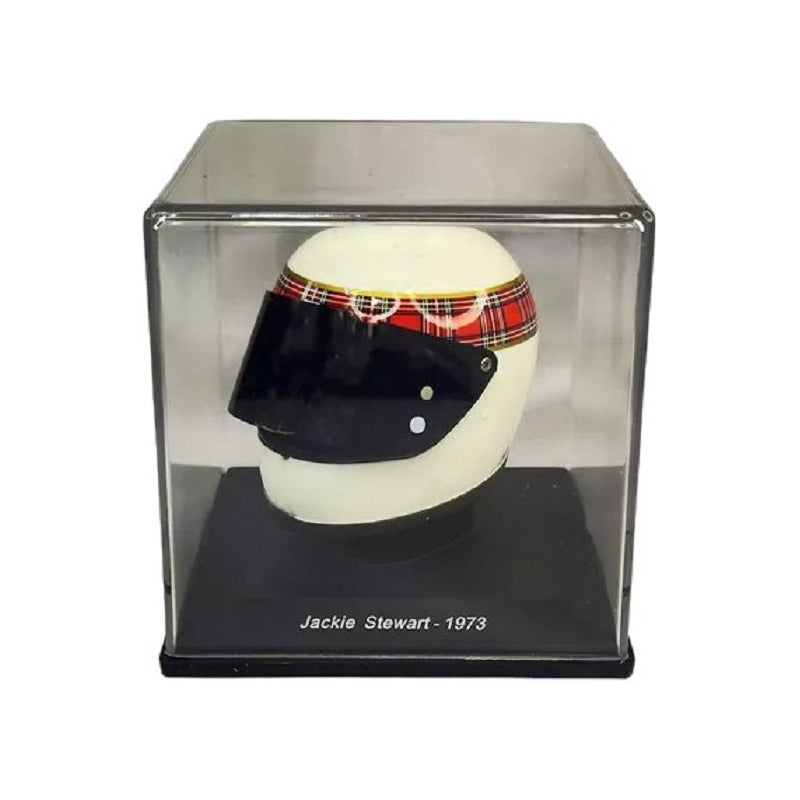 Casco Formula 1 Jackie Stewart Ferrari F1 1973 Spark 1:5