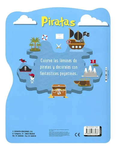 Piratas Libro Para Colorear / Lexus