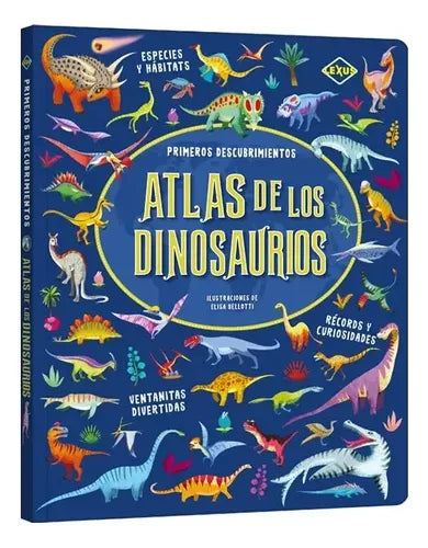 Atlas De Los Dinosaurios (tapa Dura) / Lexus