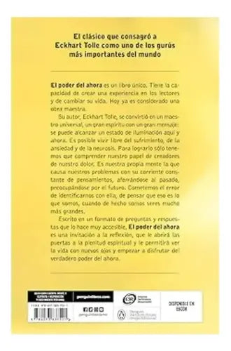 El Poder Del Ahora / Eckhart Tolle