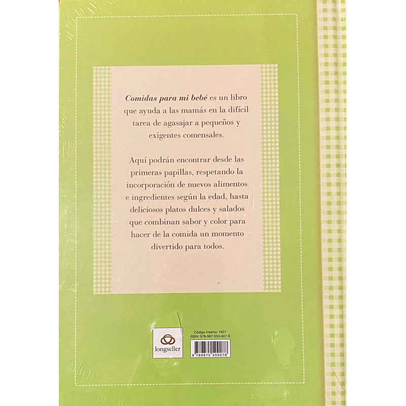 Comidas Para Mi Bebe (tapa Dura)