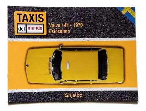 Taxis Del Mundo Escala 1/43 Volvo 144 Estocolmo 1970