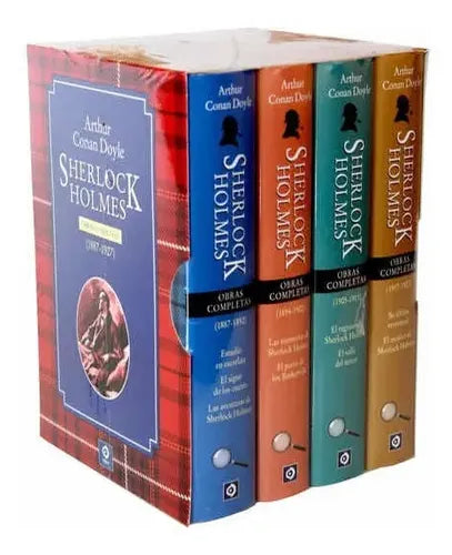 Sherlock Holmes Obra Completa (4 Tomos) / Conan Doyle