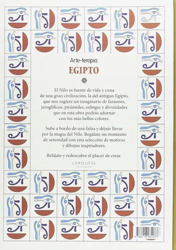 Arte-terapia Egipto 100 Diseños Para Colorear / Larousse