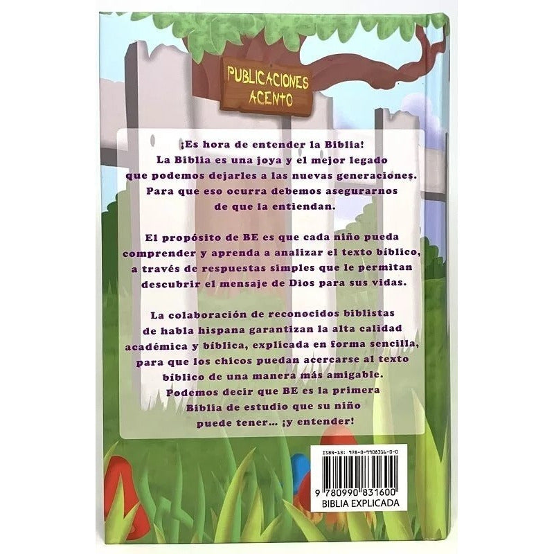 Biblia Explicada Niños Es Hora De Entender La Biblia T. Dura