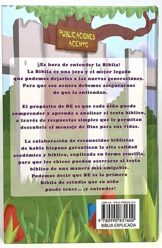 Biblia Explicada Niños Es Hora De Entender La Biblia T. Dura