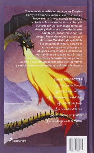 Harry Potter Y El Caliz De Fuego (tapa Dura) / J. K. Rowling