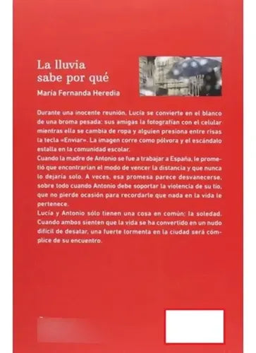 La Lluvia Sabe Por Que / Maria Fernanda Heredia