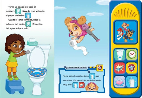 Paw Patrol Es Hora De Ir Al Baño Con 7 Sonidos (tapa Dura)