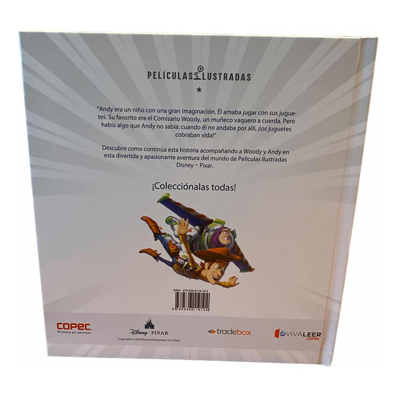 Set Libro Toy Story 1 + Figura Woody / Disney Pixar