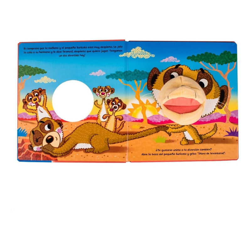 Tiempo De Diversión Con El Suricato (interactivo + Títere)