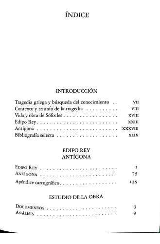 Edipo Rey & Antigona / Sofocles