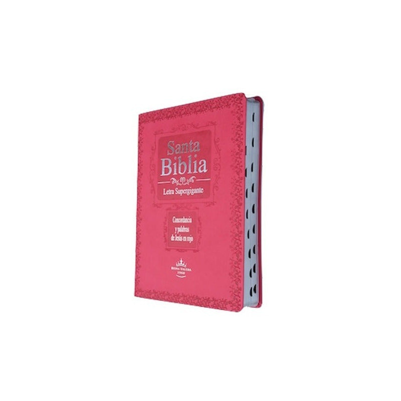 Santa Biblia Reina Valera 1960 Letra Super Gigante Rosa
