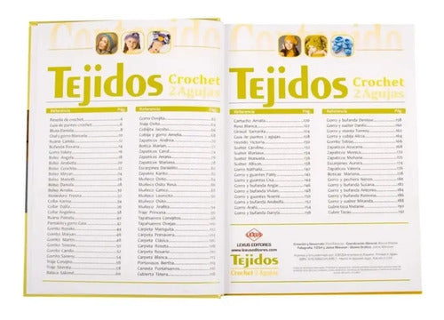 Tejidos Crochet 2 Agujas (tapa Dura) / Lexus