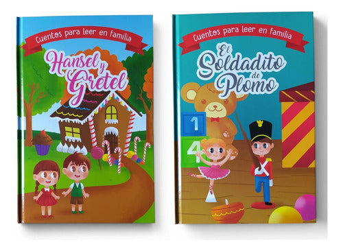 Cuentos 2 En 1 Hansel Y Gretel & Soldadito De Plomo (t.dura)
