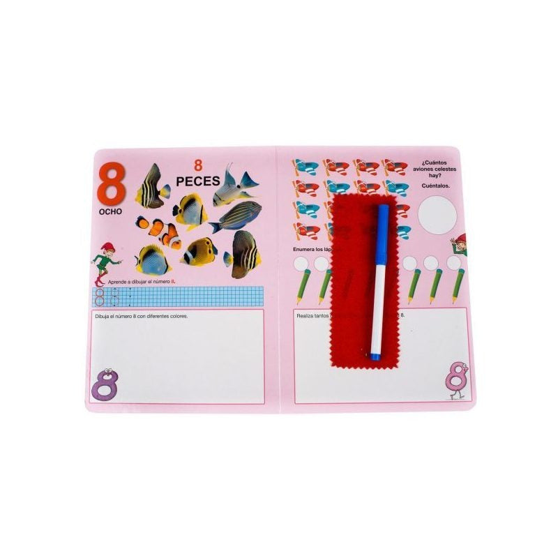 Mi Libro Pizarra Magica Números Y Sumas (t. Dura) / Lexus