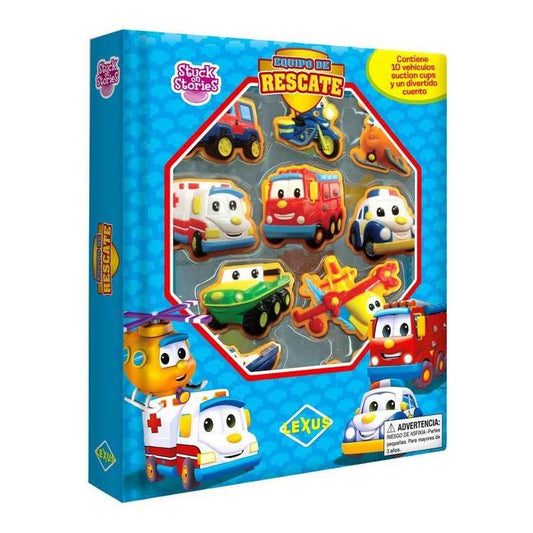 Equipo De Rescate (libro + 10 Vehiculos) / Lexus