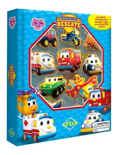 Equipo De Rescate (libro + 10 Vehiculos) / Lexus