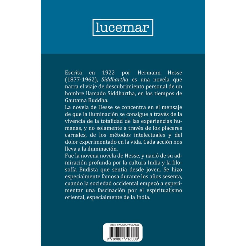 Siddhartha / Hermann Hesse