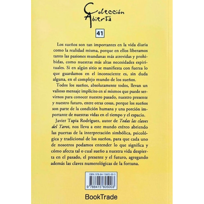 El Libro De Oro De Los Sueños / Javier Tapia
