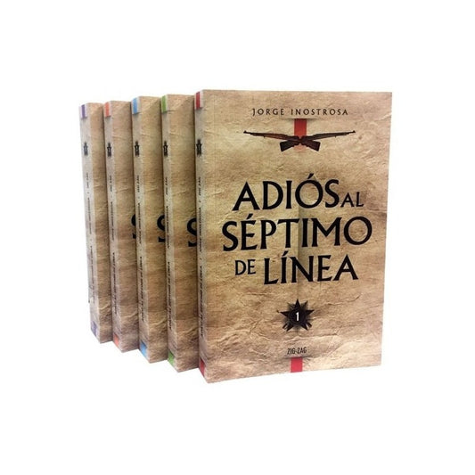 Adios Al Septimo De Linea (5 Tomos) / Jorge Inostrosa
