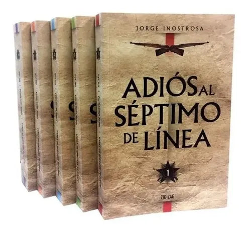 Adios Al Septimo De Linea (5 Tomos) / Jorge Inostrosa