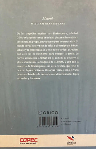 Macbeth (tapa Dura) / William Shakespeare