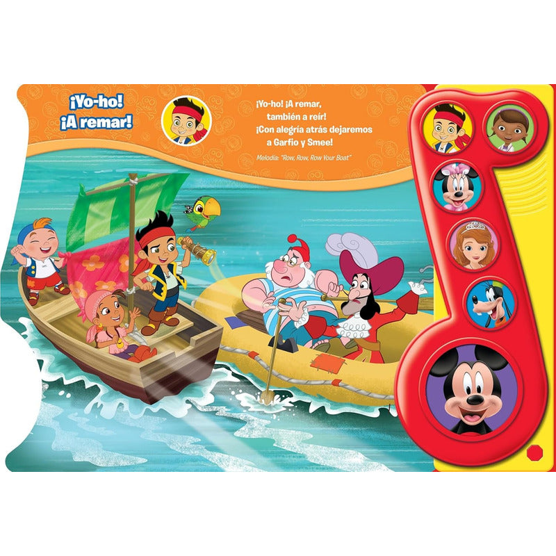 Canciones Y Diversión (tapa Dura Con Sonidos) / Disney Jr.