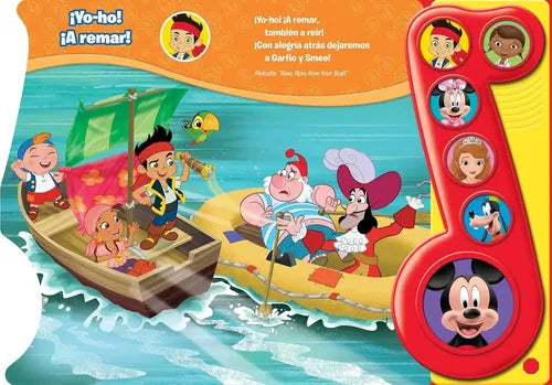 Canciones Y Diversión (tapa Dura Con Sonidos) / Disney Jr.
