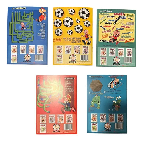Pack Condorito Actividades Y Juegos (5 Tomos) / Pepo