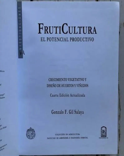 Fruticultura / Gonzalo Gil S.