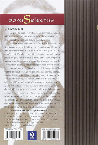 Obras Selectas (tapa Dura) / H. P. Lovecraft