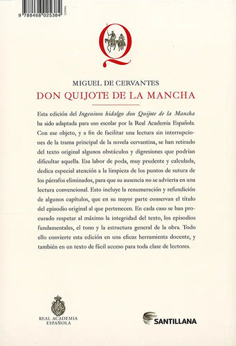Don Quijote De La Mancha / Miguel De Cervantes