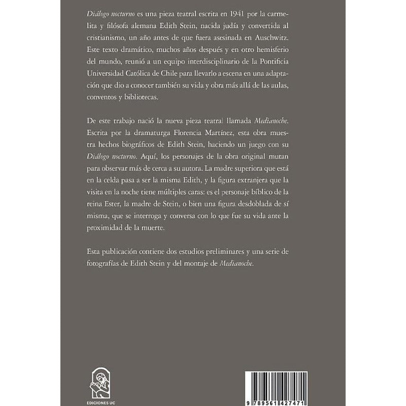 De Dialogo Nocturno A Medianoche / Edith Stein Y Martinez